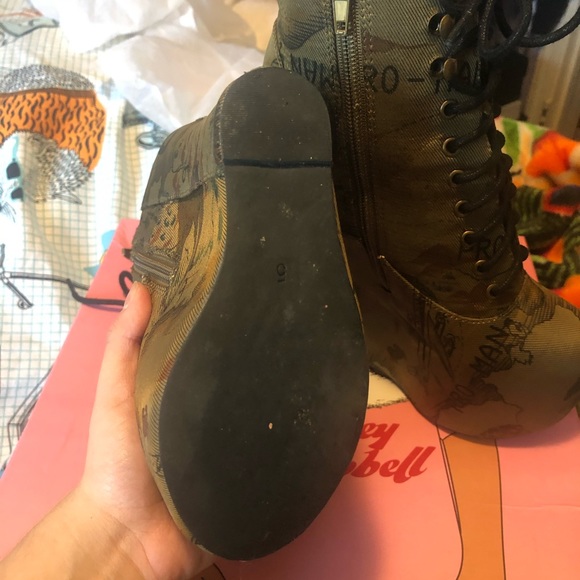 Jeffrey Campbell Damsel Landscape Platform boots - Picture 3 of 5